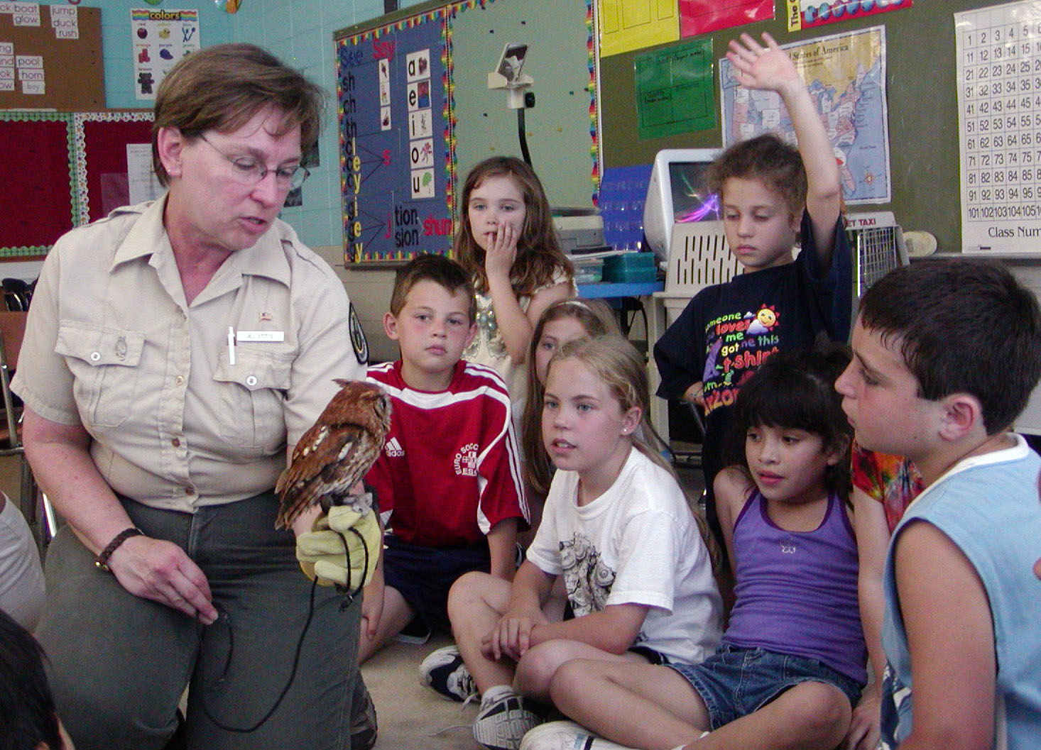owl jill and kids